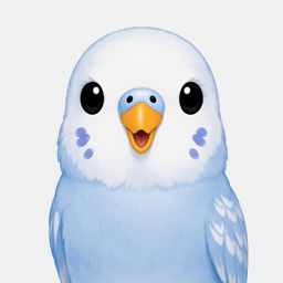 おの口のインコ
